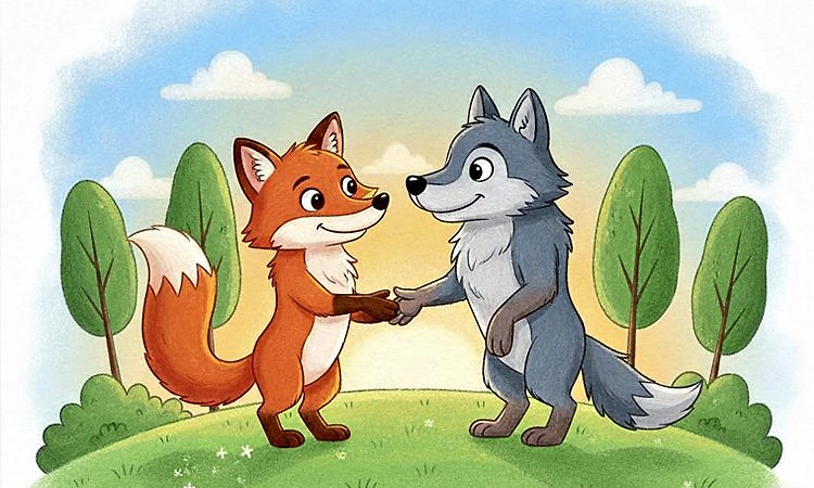 Kids Story: ತೋಳನಿಗೆ ಕೈಕೊಟ್ಟ ನರಿ