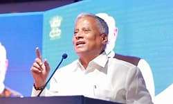 ದಿಲ್ಲಿಯಲ್ಲಿ ಸಚಿವ ವಿ.ಸೋಮಣ್ಣ ಜತೆ ಕೆ.ಎನ್‌.ರಾಜಣ್ಣ ಪುತ್ರ ಮಾತುಕತೆ