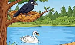 Kids Story: ಎಷ್ಟು ತೊಳೆದರೂ ಕಾಗೆ ಬಣ್ಣ ಬದಲಾದೀತೆ?