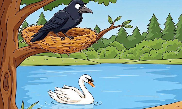 Kids Story: ಎಷ್ಟು ತೊಳೆದರೂ ಕಾಗೆ ಬಣ್ಣ ಬದಲಾದೀತೆ?