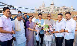 ಡಿ.8 ರಂದು ಆರಂಭವಾಗಲಿರುವ ಅಧಿವೇಶನದಲ್ಲಿ ಭಾಗಿಯಾಗಲು ಬೆಳಗಾವಿಗೆ ಆಗಮಿಸಿದ ಸಿಎಂ