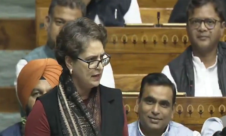 Vande Mataram;ನೆಹರು ಪತ್ರ ಉಲ್ಲೇಖಿಸಿ  ಮೋದಿ ನೀಡಿದ ಹೇಳಿಕೆ ಸುಳ್ಳು: ಪ್ರಿಯಾಂಕಾ ವಾದ್ರಾ