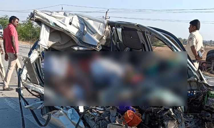 ಸೈದಾಪುರ: ಕಾರು-ಲಾರಿ ಮುಖಾಮುಖಿ ಢಿಕ್ಕಿಯಾಗಿ ಸ್ಥಳದಲ್ಲೇ ಇಬ್ಬರ ಮೃತ್ಯು