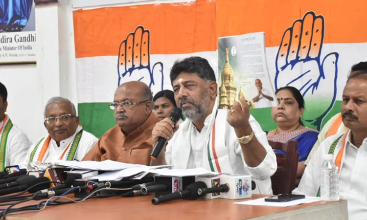 ಡಬಲ್ ಇಂಜಿನ್ ನಿಂದ ಹೊಗೆ ಬಂತೇ ಹೊರತು ಮುಂದೆ ಹೋಗಲಿಲ್ಲ: ಡಿಕೆ ಶಿವಕುಮಾರ್