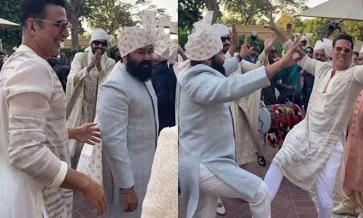 ಅಕ್ಷಯ್‌ ಕುಮಾರ್‌-ಮೋಹನ್‌ ಲಾಲ್‌ ಡ್ಯಾನ್ಸ್‌ ವೈರಲ್‌