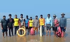 Gokarna lifeguards rescue tourist from drowning in sea