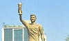 Kolkata's Messi statue back in spotlight after swaying incident alarms passersby