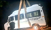 Tempo Traveller falls into gorge after minor driver error in Chikkamagaluru; 13 tourists escape safely