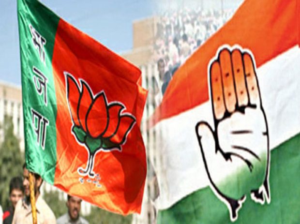 BJP-Vs-Congress-flags-730