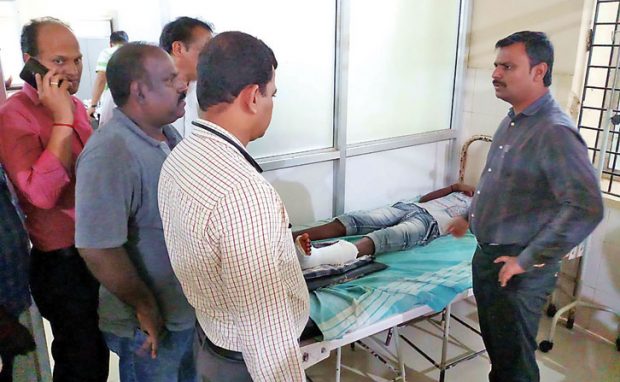Devaraj Urs Backward Classes Post-matriculation Hostel at Urlandi puttur hospital visit