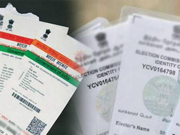 Aadhaar-and–voter-ID