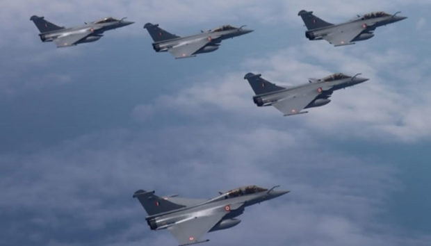 rafale fighter jets arrived to India