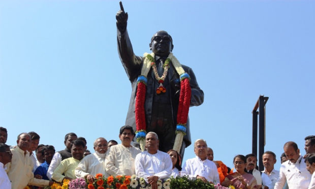 Dr. | BR Unveiling of Ambedkar’s Statue