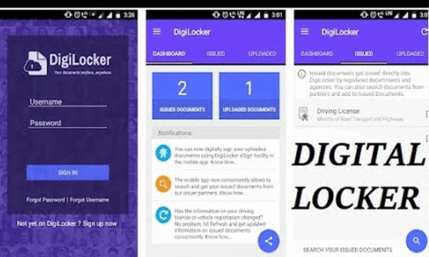 policy holder can use DigiLocker for safety