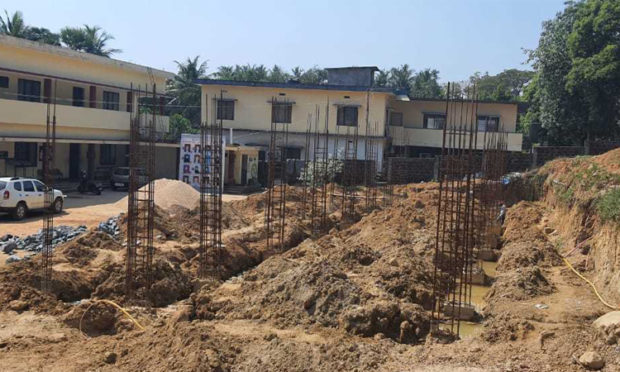 B. Mooda college building work in progress