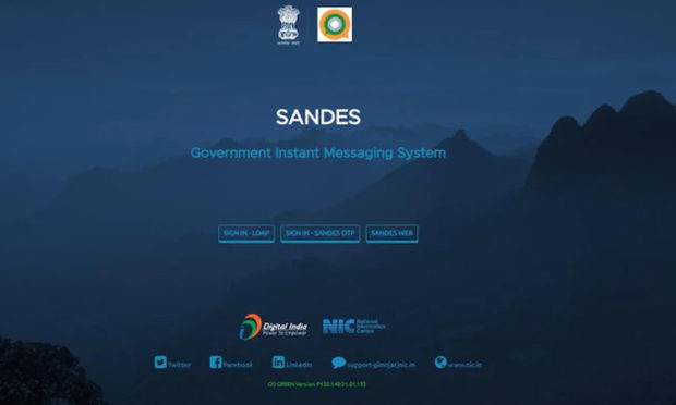Some government officials reportedly now using Sandes, a desi WhatsApp alternative