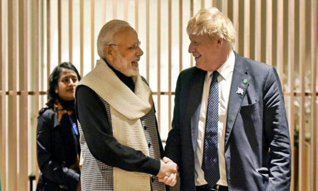 Boris Johnson To Visit India At End Of April As Part Of Policy “Tilt”
