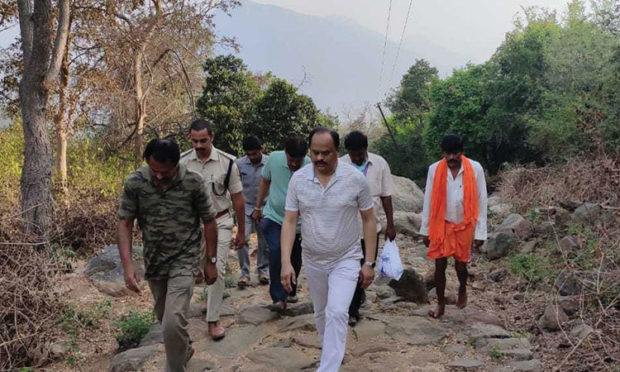 District Collector visits Nagamale: