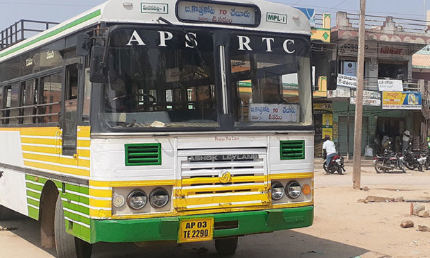 Transport of buses to Andhra Pradesh