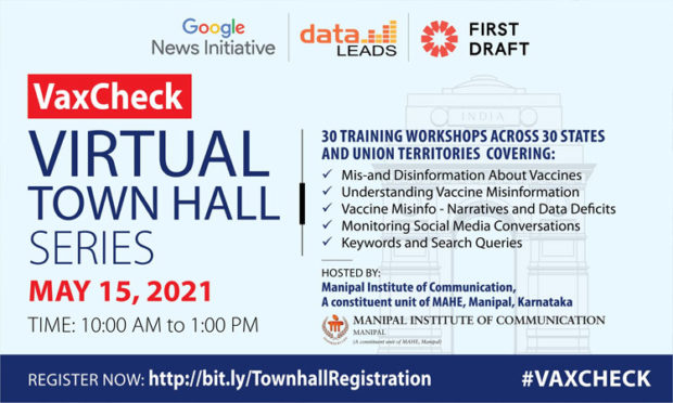 MIC has partnered with  @GoogleNewsInit  for #VaxCheck Town Hall fact-checking series in K’taka.