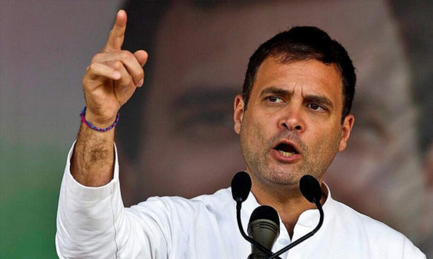 congress leader Rahul Gandhi today hit out at the centre over arrest of 17 people who criticize pm modi
