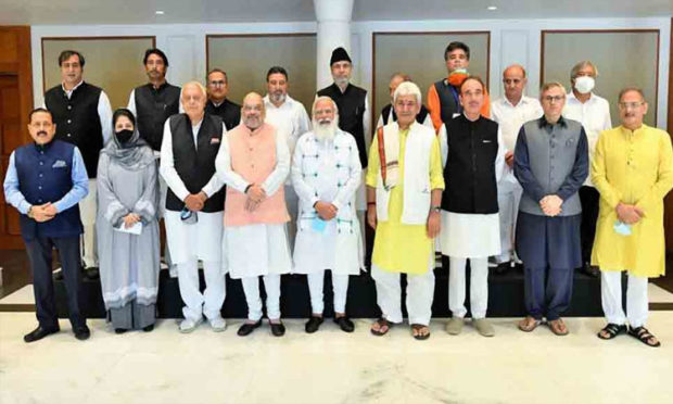 Committed to restoring statehood: PM Narendra Modi tells J&K leaders after all-party meet