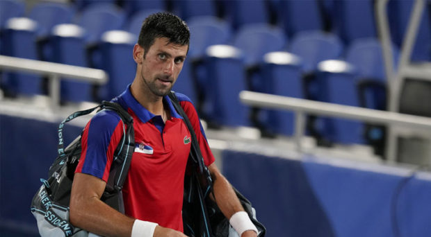 Novak Djokovic’s singles campaign ends without medal