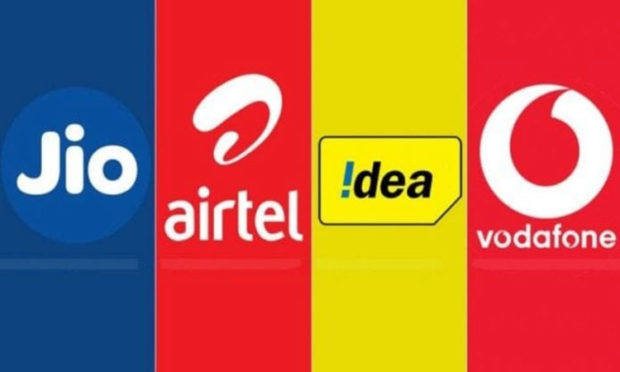 No free  sms for prepaid users bunder rs 100 what airtel jio and Vodafone idea recharge plans
