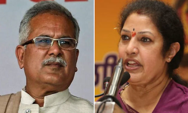 Spitting on sky will make it fall on own face: Bhupesh Baghel’s comeback at BJP leader over ‘spit remark’