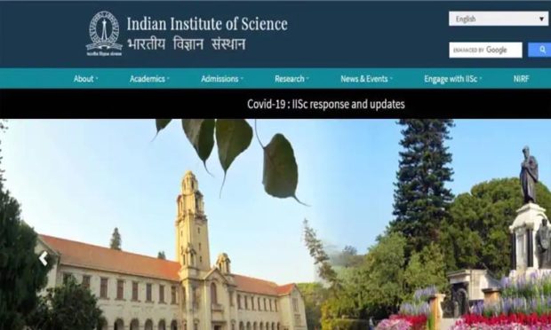 INDIAN INSTITUTE OF SCIENCE