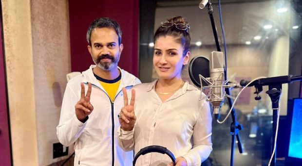 Raveena Tandon finishes her dubbing part of KGF 2