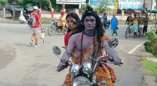 Man who played Lord Shiva in nukkad natak arrested