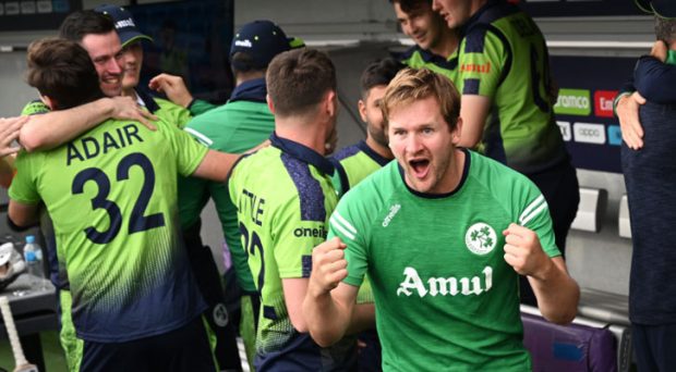 Ireland beat West Indies to reach Super 12!