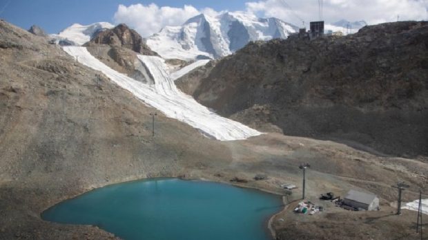 Glaciers in the Alps are melting faster than ever