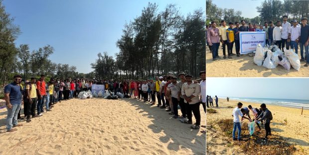 SFD Mangalore scholar volunteers clear seashore on New 12 months’s Day