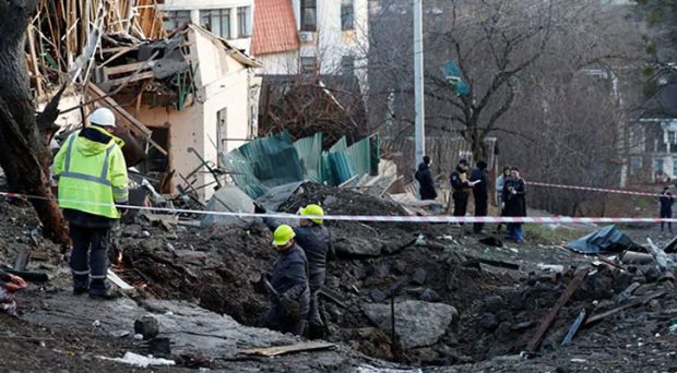 Kyiv Rocked By Explosions Amid Russia’s New Year Attacks