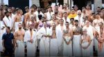Indian cricket team paid a visit to the Padmanabhaswamy Temple