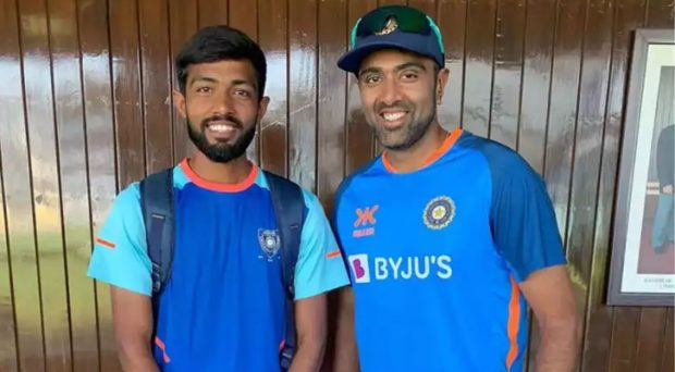 Australia net bowler mahesh pithiya met ashwin