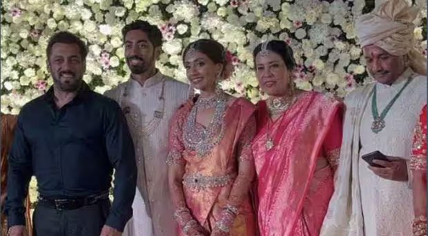 Salman Khan Attends Pooja Hegde’s Brother’s Wedding