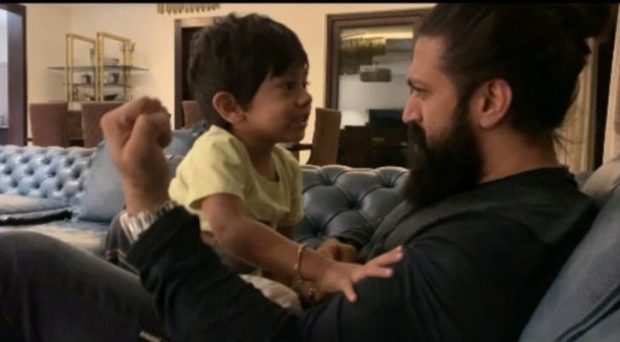 KGF actor Yash with his son Yatharv