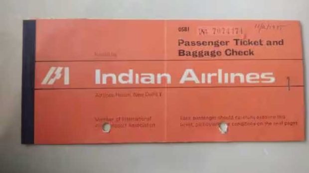 Flight Ticket: ಮುಂಬೈ ಟು ಗೋವಾ ವಿಮಾನಯಾನದ ಟಿಕೆಟ್ ಬೆಲೆ 85 ರೂ.: 1975ರ ಟಿಕೆಟ್ ವೈರಲ್!