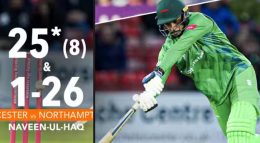 Naveen-ul-Haq Smashes 25 off 8 Balls In T20 Blast