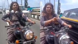 Woman Biker: ನಿಯಮ ಉಲ್ಲಂಘನೆ, ಬೈಕ್ ನಿಲ್ಲಿಸಿದ ಟ್ರಾಫಿಕ್ ಪೊಲೀಸರಿಗೆ ಅವಾಜ್ ಹಾಕಿದ ಯುವತಿ