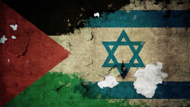 isreal – palestine flags
