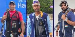 Asian Games: Gold for India in Shooting Trap Men’s Team Event