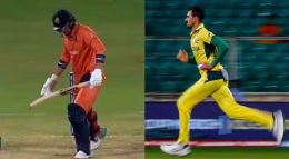 Starc Takes Hat-Trick in ODI World Cup 2023 warm up match