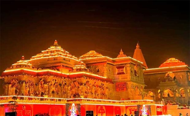 Live: Ayodhyaಯಲ್ಲಿ ಮುಗಿಲು ಮುಟ್ಟಿದ ಸಂಭ್ರಮ; ರಾಮಮಂದಿರಕ್ಕೆ ಆಗಮಿಸಿದ ಪ್ರಧಾನಿ ಮೋದಿ