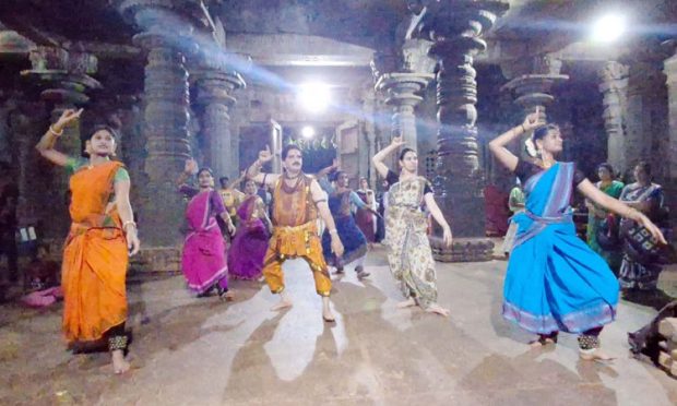 Unique, event, Mahashivaratri, Continuous, dance performance, shivalayas, Sagara, news, udayavani kannada