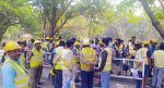 Protest: ಕಂಪನಿಯ ಕಿರುಕುಳಕ್ಕೆ ಬೇಸತ್ತು ಪ್ರತಿಭಟನೆಗೆ ಮುಂದಾದ ಎಸಿಸಿ ಕಾರ್ಮಿಕರು