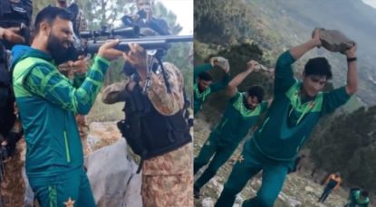 Pakistan cricket team military training wasted